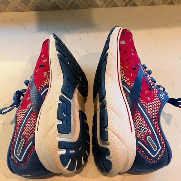 Brooks Ghost 14 Women's Size 10.5 Pink Blue Running Sneakers Shoes 1203561B656 - Picture 8 of 12